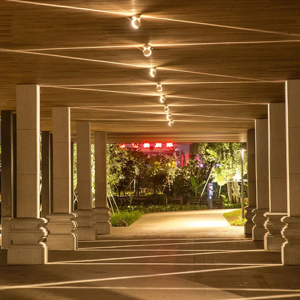 Round Shape 9W Led Window Sill Lights for Window Frame Wall Hotel Bar Corridor Led Door Lamps 360 Degree Lighting