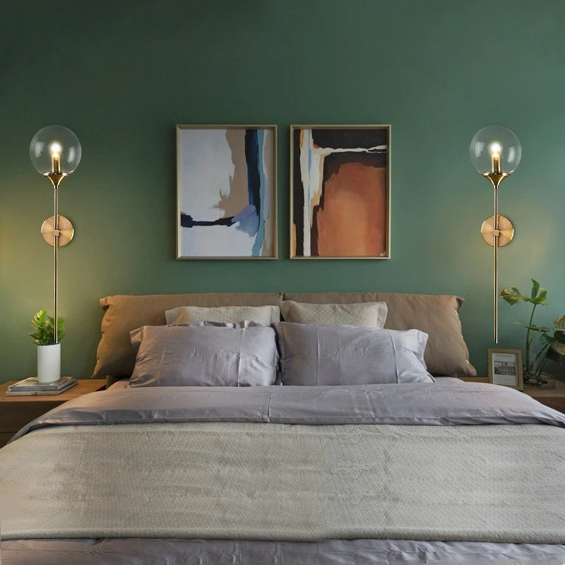 Nordic Modern Simple Wall Lamps Long Arm Bedside LED Wall Lights Living Room Creative Personality Bedroom Bedside Light Fixture