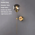 Nordic Modern Simple Wall Lamps Long Arm Bedside LED Wall Lights Living Room Creative Personality Bedroom Bedside Light Fixture