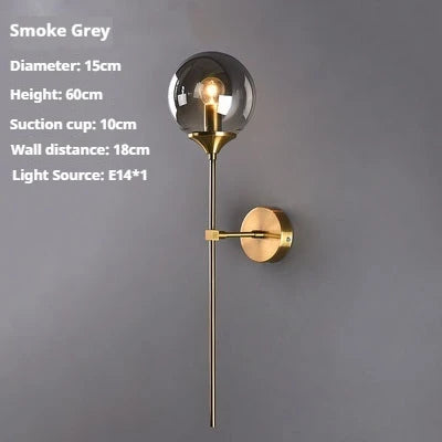 Nordic Modern Simple Wall Lamps Long Arm Bedside LED Wall Lights Living Room Creative Personality Bedroom Bedside Light Fixture