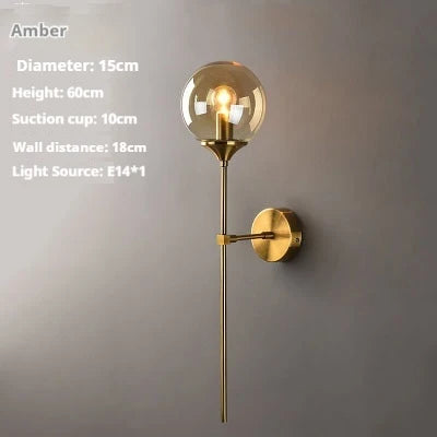 Nordic Modern Simple Wall Lamps Long Arm Bedside LED Wall Lights Living Room Creative Personality Bedroom Bedside Light Fixture